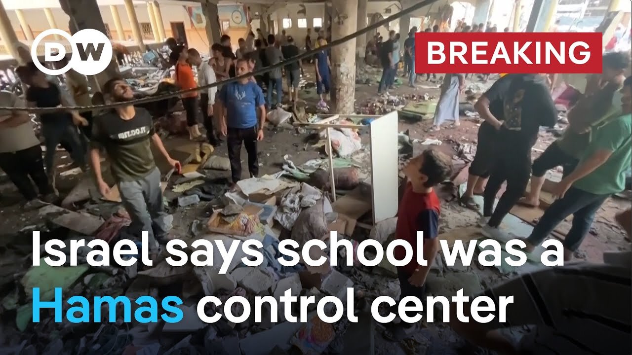 Dozens killed in Israeli strike on Gaza school used as shelter | DW News