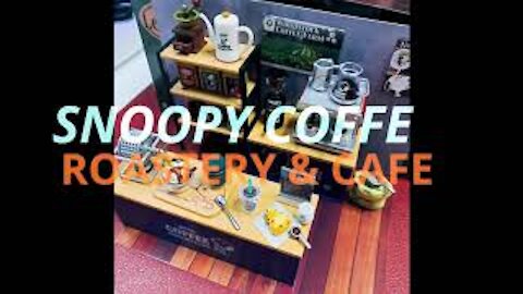 RE-MENT : SNOOPY COFFEE ROASTERY & CAFE スヌーピーコーヒーロースタリー＆カフェ史努比咖啡廳