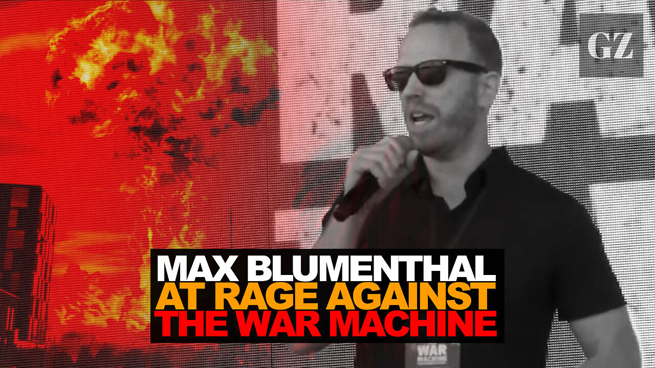 Max Blumenthal slams Israeli-US state terror at RATWM '24