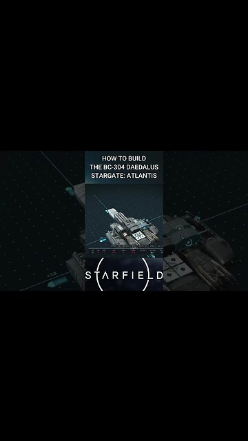 Build the Daedalus from Stargate in Starfield