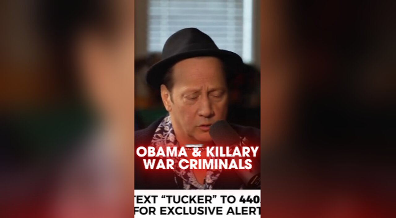 Tucker Carlson & Rob Schneider: Obama & Hillary Are War Criminals - 8/15/24