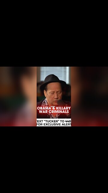 Tucker Carlson & Rob Schneider: Obama & Hillary Are War Criminals - 8/15/24