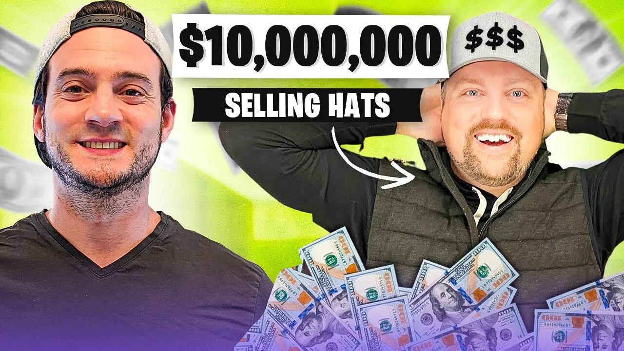 WHOA! Robert's Journey to Selling $10 Million Worth of Hats 🧢