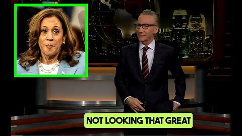 A devastated Bill Maher is sad to report that things aren't “looking that great for the Democrats.”