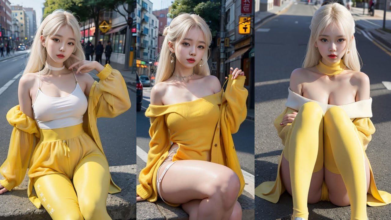 [4K] AI Cute Korean Beauty かわいい韓国の美しさ 귀여운 한국의 아름다움