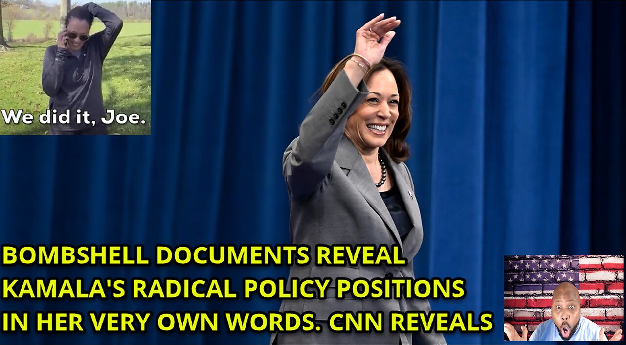 BOMBSHELL DOCUMENTS REVEAL KAMALA'S RADICAL TRUE AGENDA IN HER OWN WORDS!!!