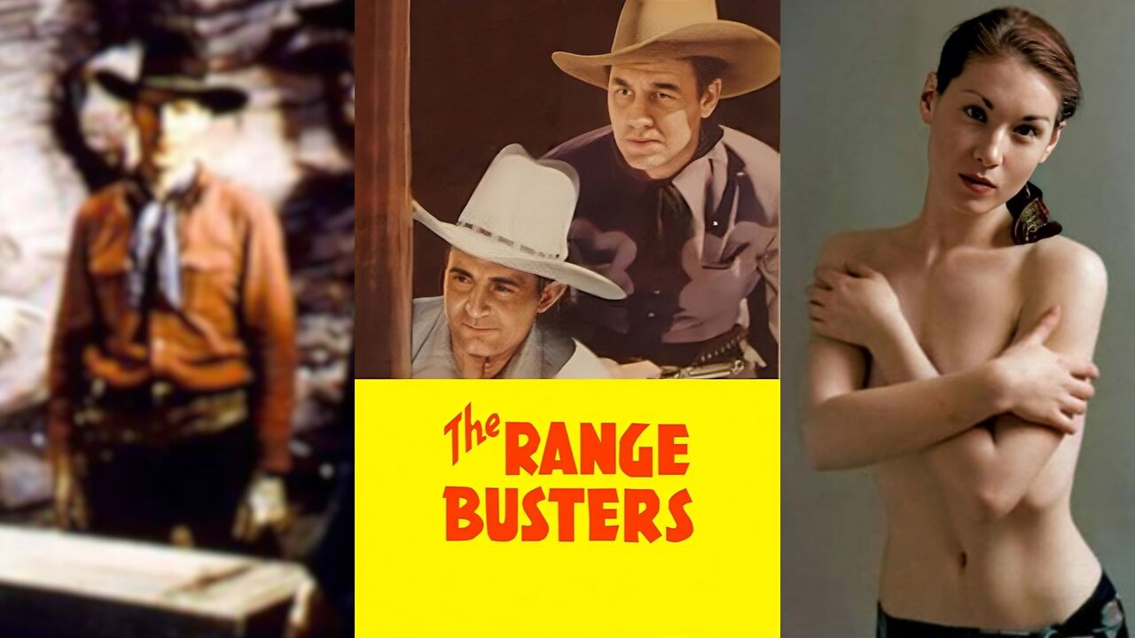 THE RANGE BUSTERS (1940) Ray 'Crash' Corrigan, John 'Dusty' King & Luana Walters | Western | B&W