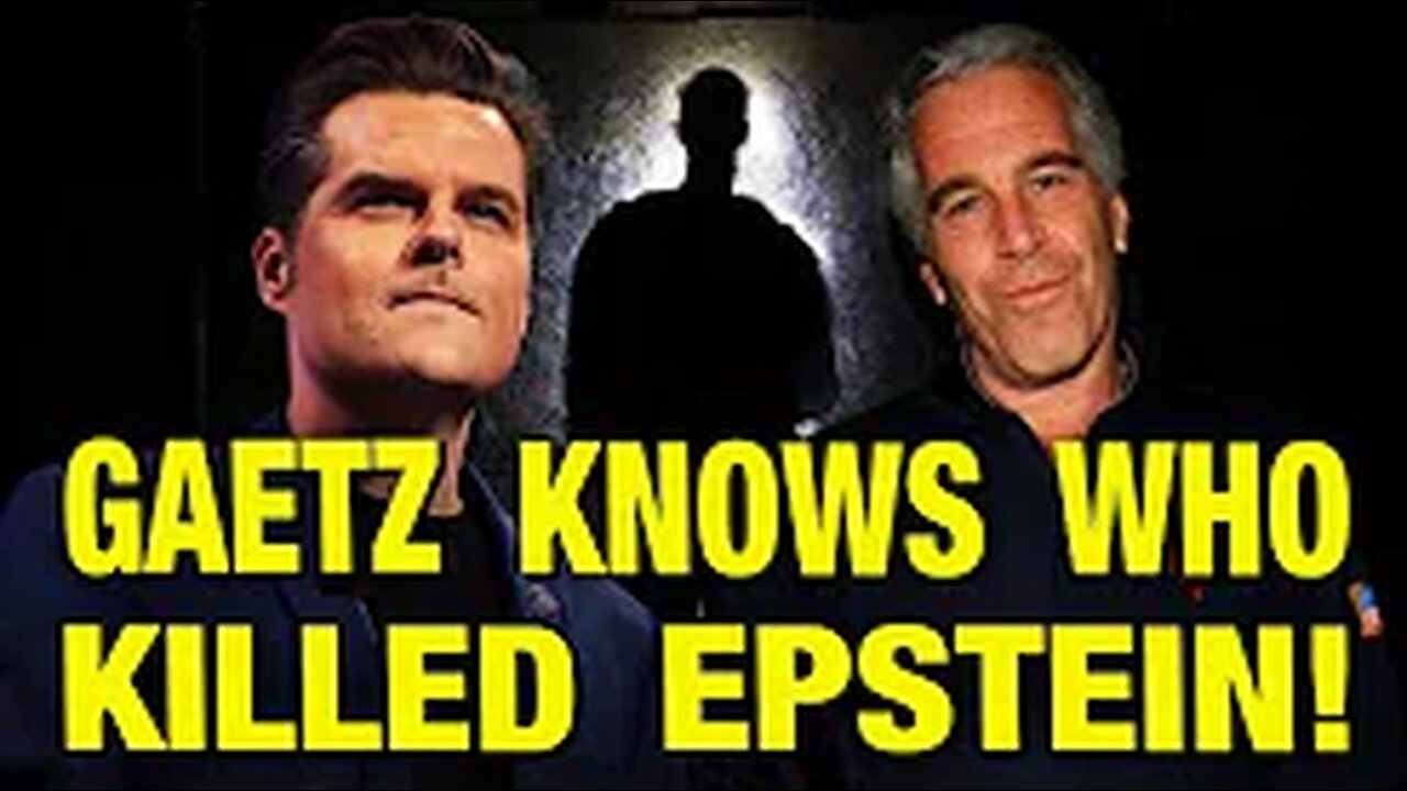 Foreing gov killed Epstein.