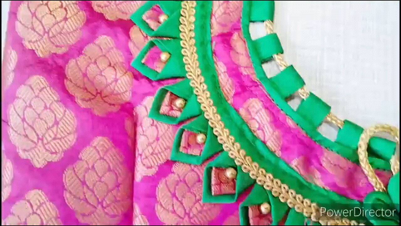 Designer blouse back neck design || cutting and stitching back neck blouse design || blouse