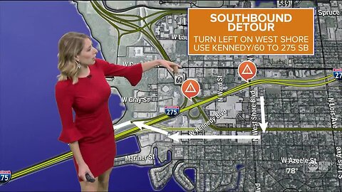 Drivers warned of another I-275 detour on Tuesday night