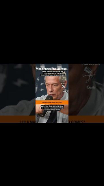 SERÁ QUE LULA FEZ ISSO? #shorts #cirogomes #ciropresidente #ciro2022 #lula #lula2022