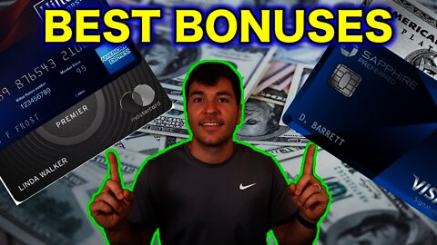 BEST SIGN UP BONUSES AUGUST 2021