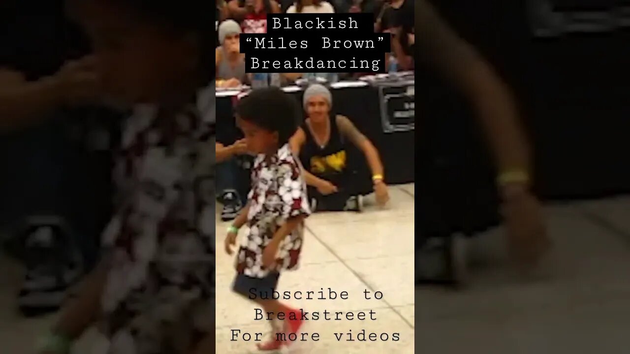 Blackish Miles Brown. throwbak! #fyp #funk #worldofdance hawaii! #wod #milesbrown #lestwins #dance