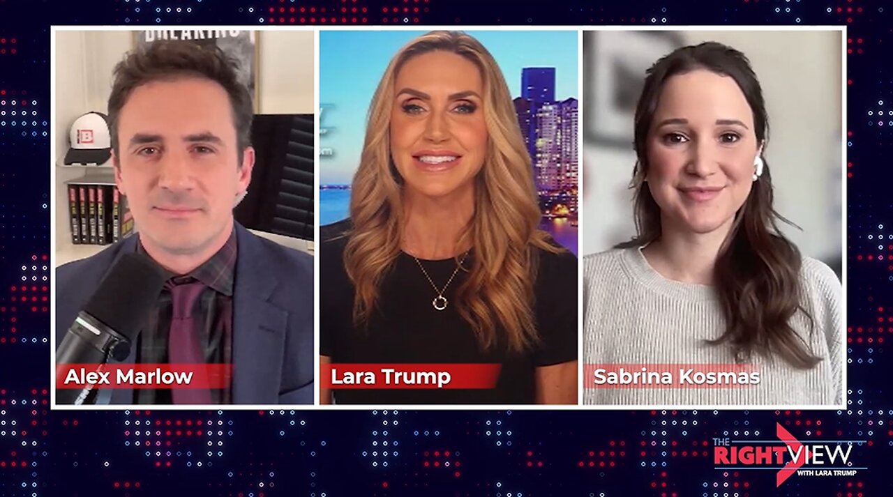 Lara Trump, Alex Marlow, Sabrina Kosmas