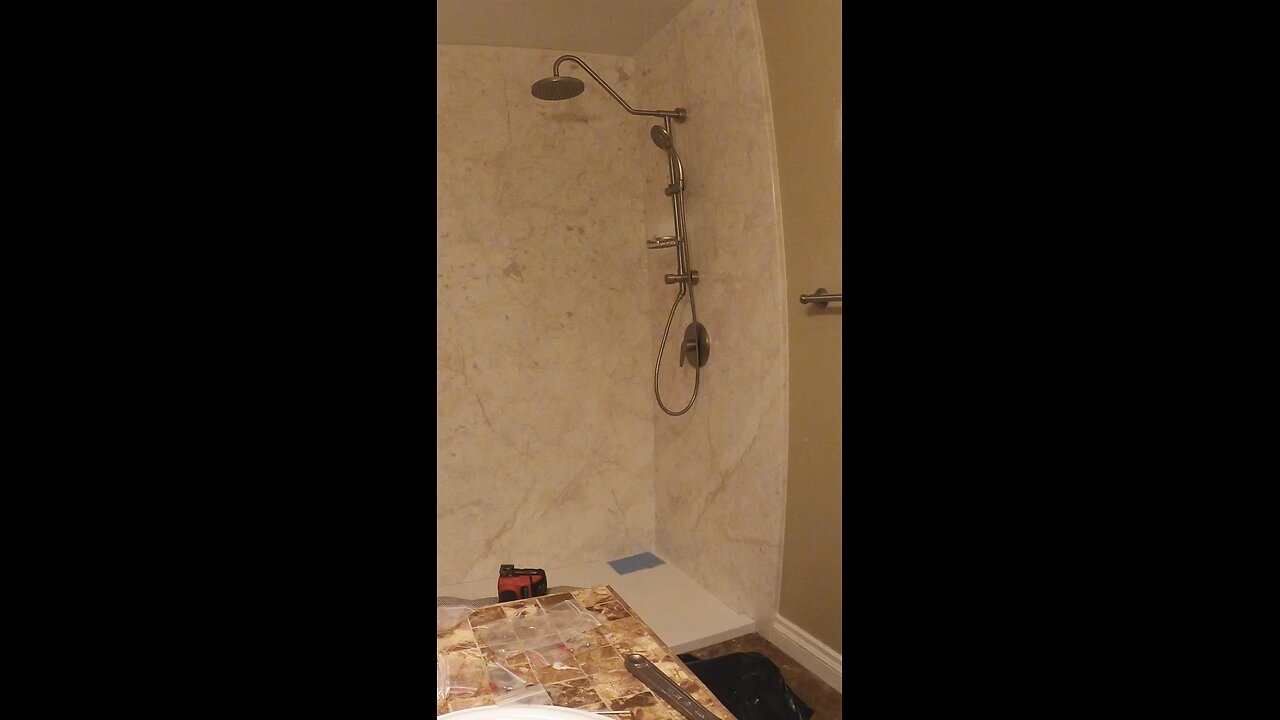 How to Install a Pulse Shower Head #AmericanHomeRemodeling #timelapse #socal