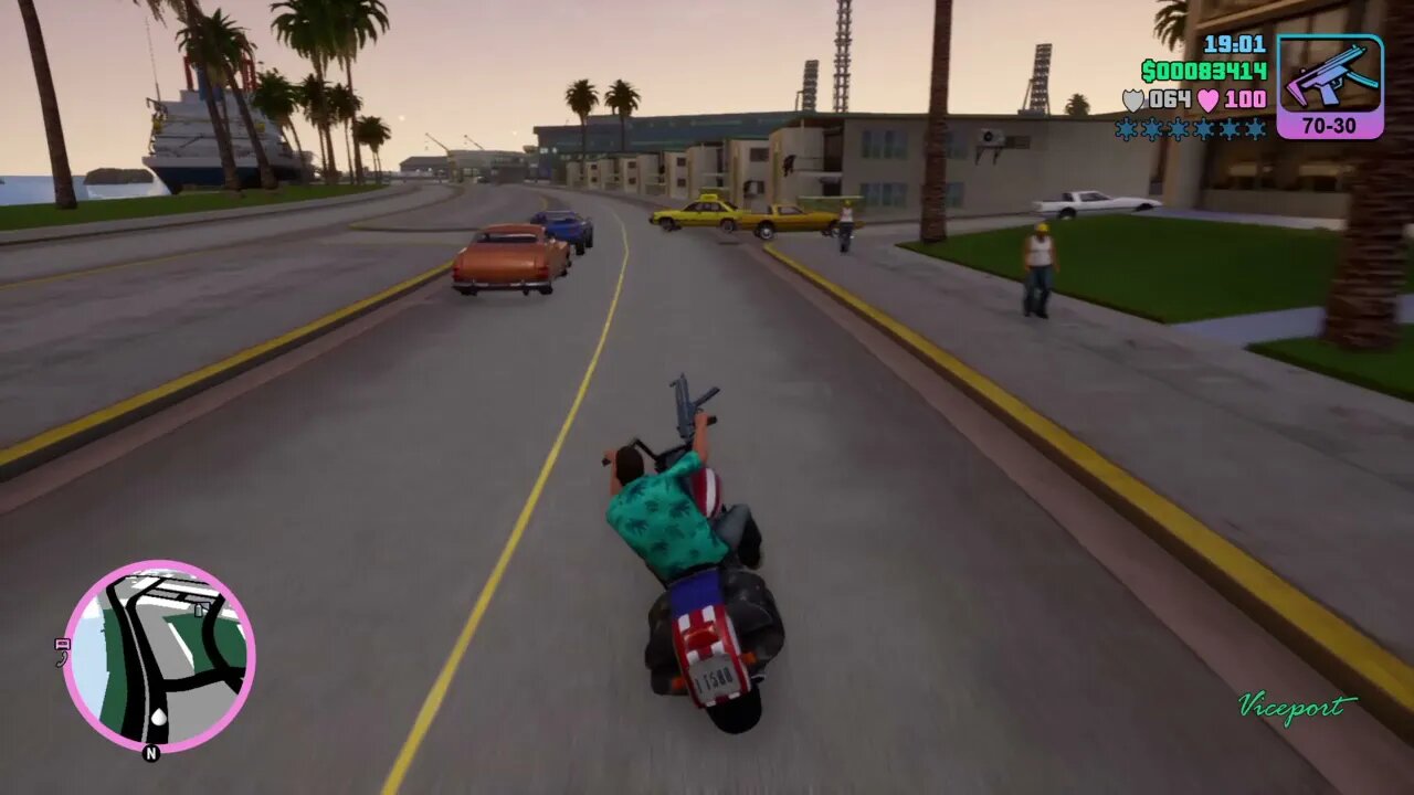 Grand Theft Auto 3D Universe: exploring Vice City Remastered