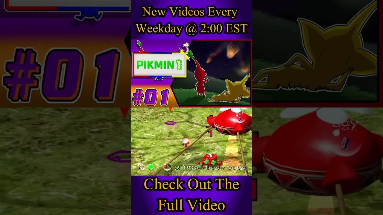 Pikmin 1 Part 1 Video Highlights #shorts