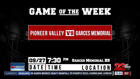 Pioneer Valley at Garces wins Game of the Week