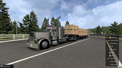 POV Peterbilt 379 - Hauling wood - American Truck Simulator