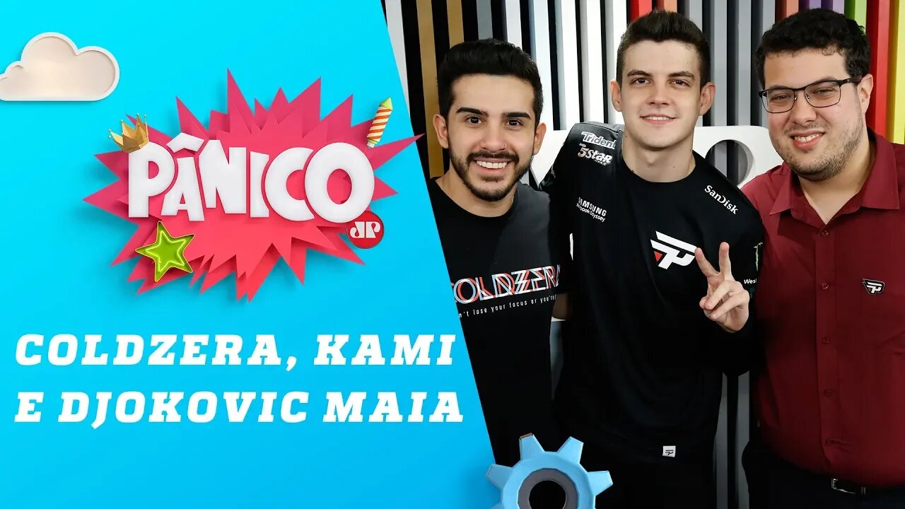 Coldzera, Kami e Djokovic Maia - Pânico - 09/08/18