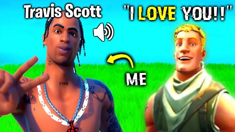 I Pretended To Be Travis Scott In Fortnite