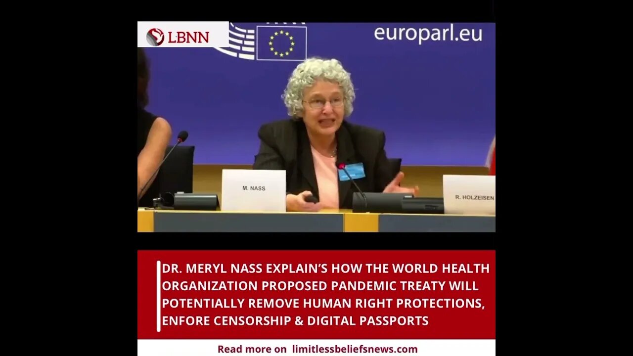 Dr. Meryl Nass Reveals: WHO's Pandemic Treaty Threatens Human Rights, Censorship & Digital Passports