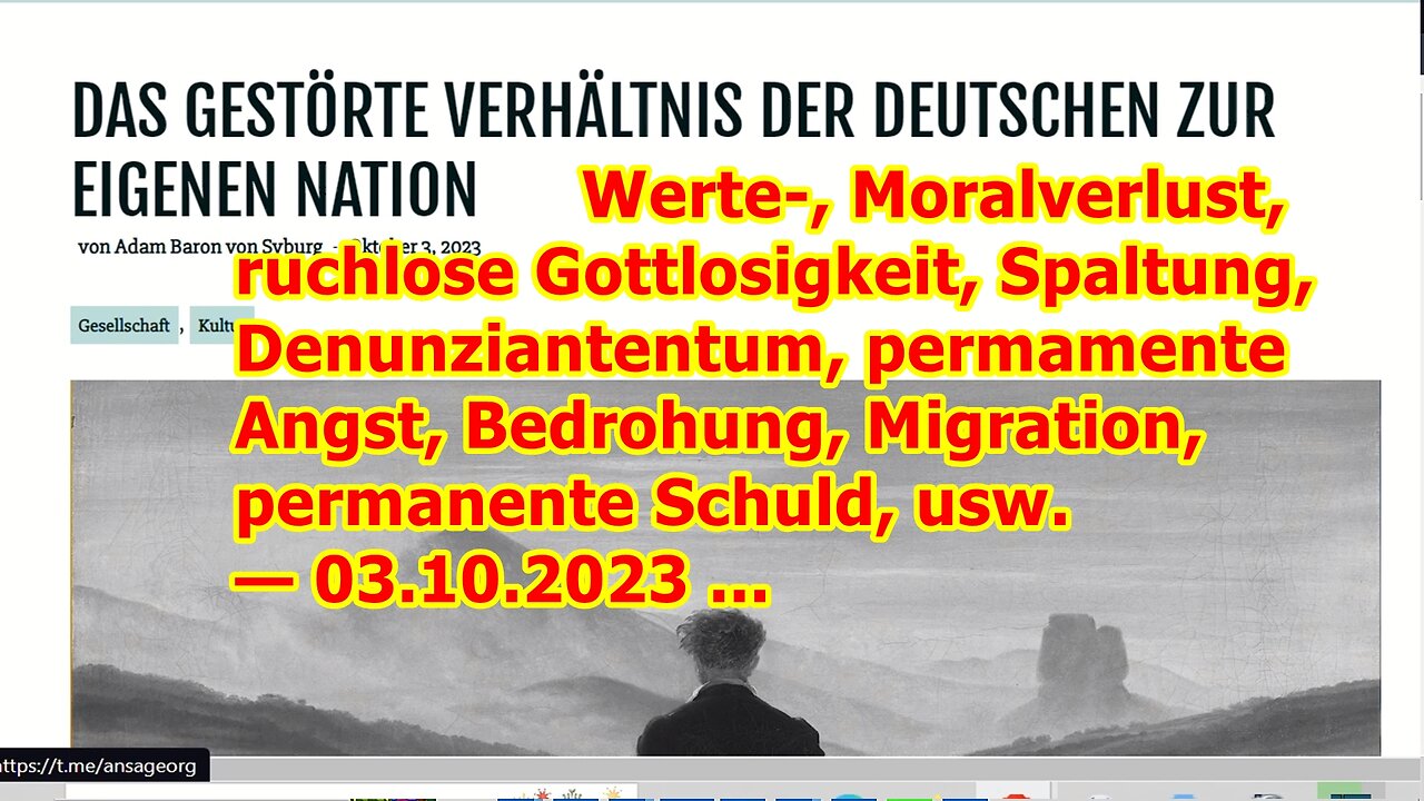 M(Ein) Wiedervereinigungsspecial für EUCH — 03.10.2023 ...
