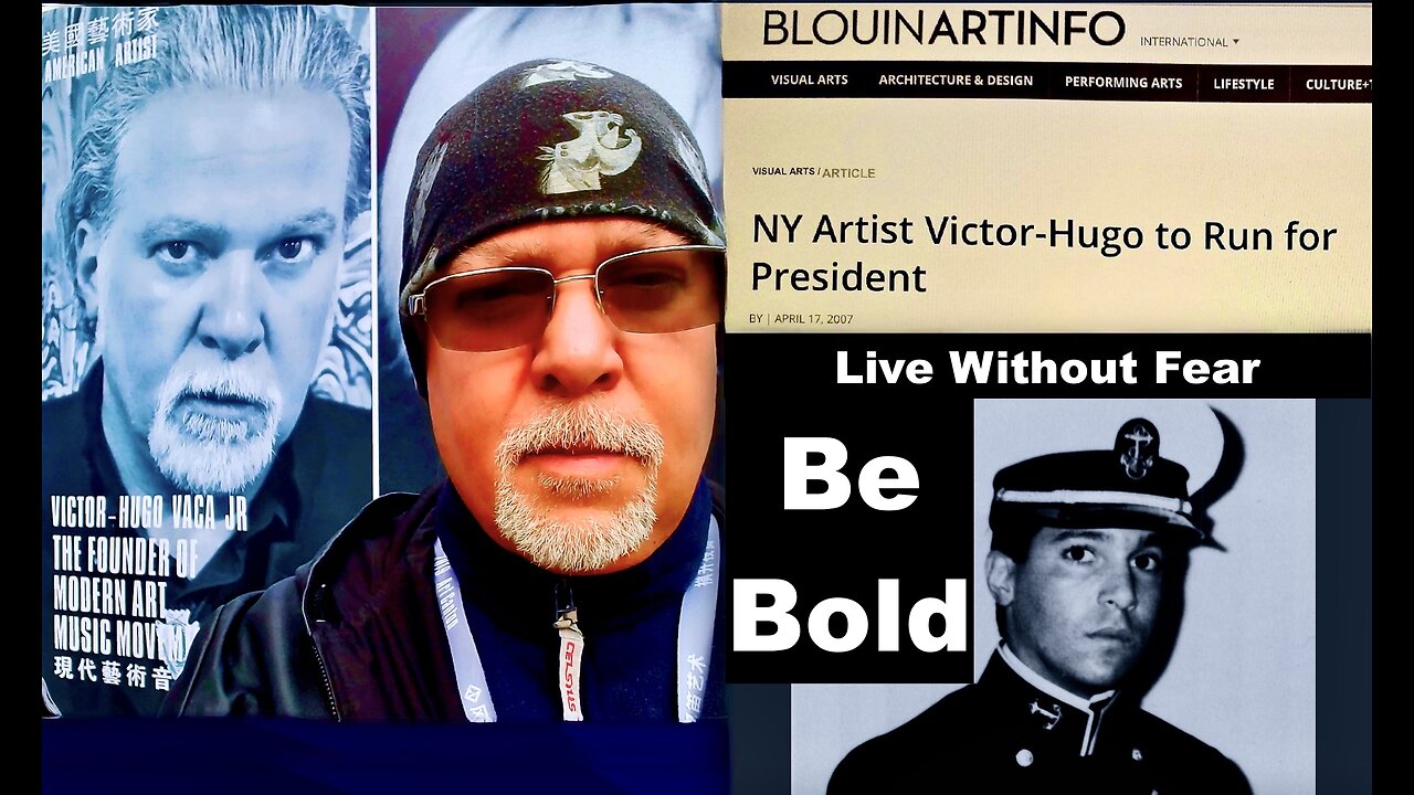 Dollar Vigilante Newsletter Interview With The Maverick Artist Victor Hugo Be Bold Live Without Fear