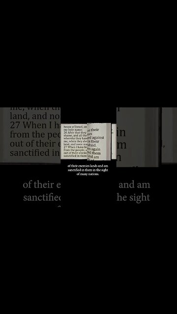 God regathers Israel #shortsfeed #shorts #subscribe #viralvideo #god