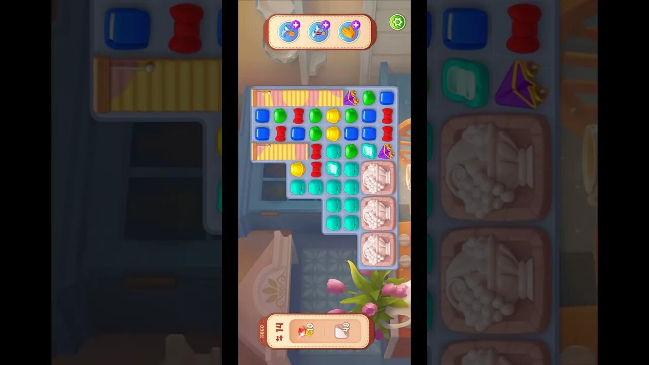 Shorts Playrix Homescapes Gameplay Walkthrough Level 11860