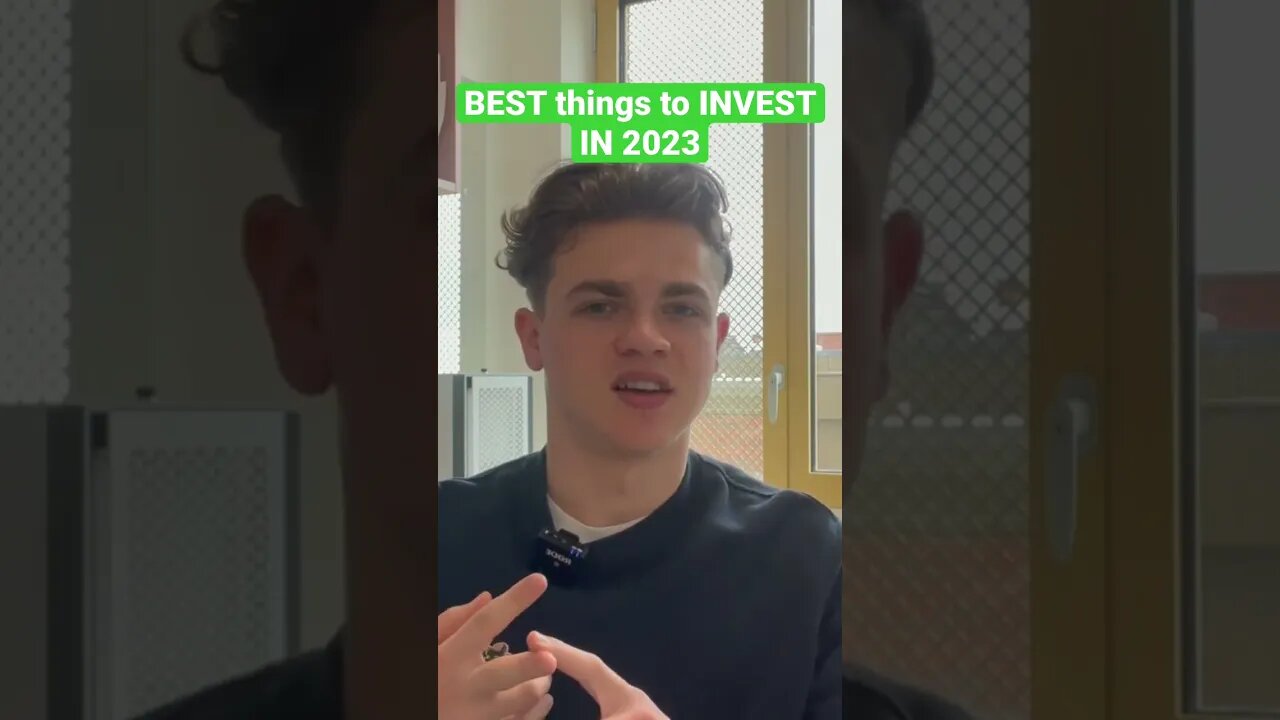 Some of THE BEST things to invest in 2023 - check out the full video on my channel