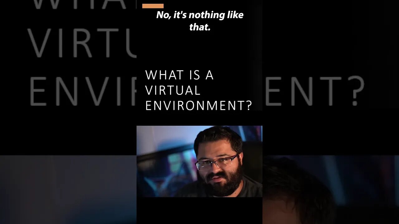 What is a Virtual Environment? #python #virtualenvironment
