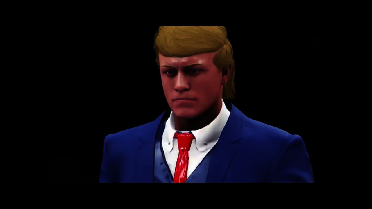 Donald Trump vs Joe Biden WWE 2K20