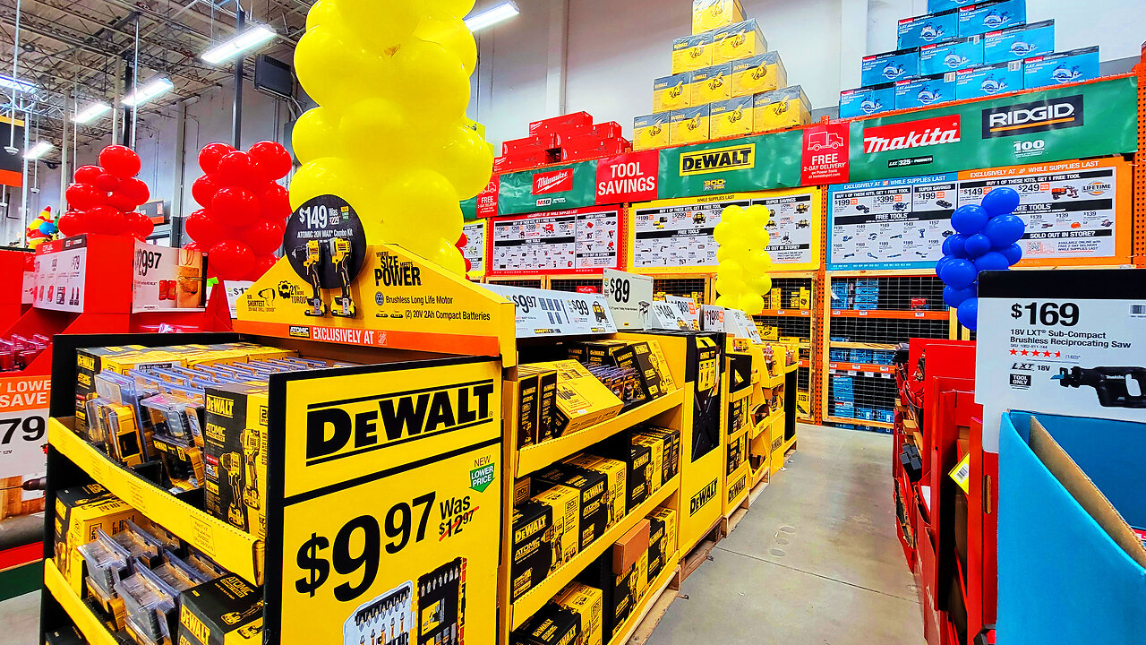 Home Depot Rolls MORE Black Friday DeWalt Buy1 Get 1 Tool Deals Flexvolt