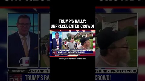 Trump's Rally: Unprecedented Crowd!