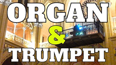 Heavenly Music: Live Organ & Trumpet Concert in a Beautiful Catholic Church