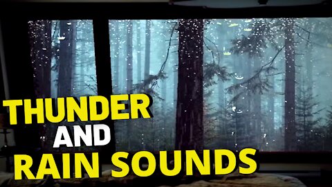 Sleep and relax - Thunder and Rain Sounds