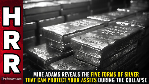 Mike Adams reveals the FIVE forms of silver that can protect your assets...