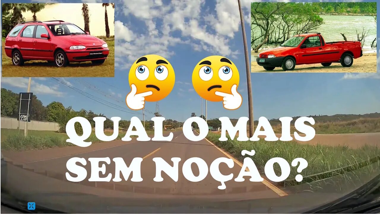 EP - 16 Fiat Palio Weekend e Ford Courier... Qual mais sem noção?