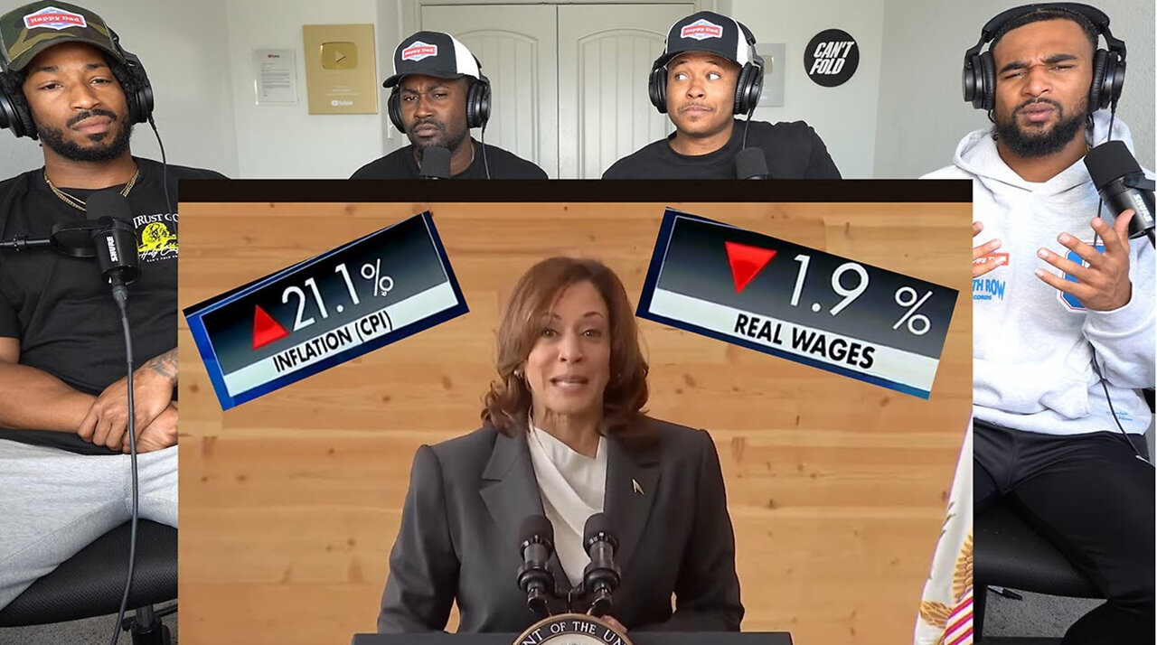 Kamala BLAMES TRUMP for Global Market Crash!