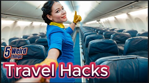 5 Weird Things - Travel Hacks (Save MONEY when you travel!)