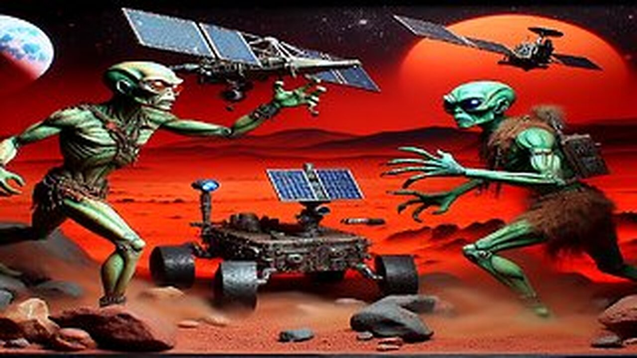 Mars Mayhem: Indigenous Martians vs Human Rover Showdown! 👽🤖