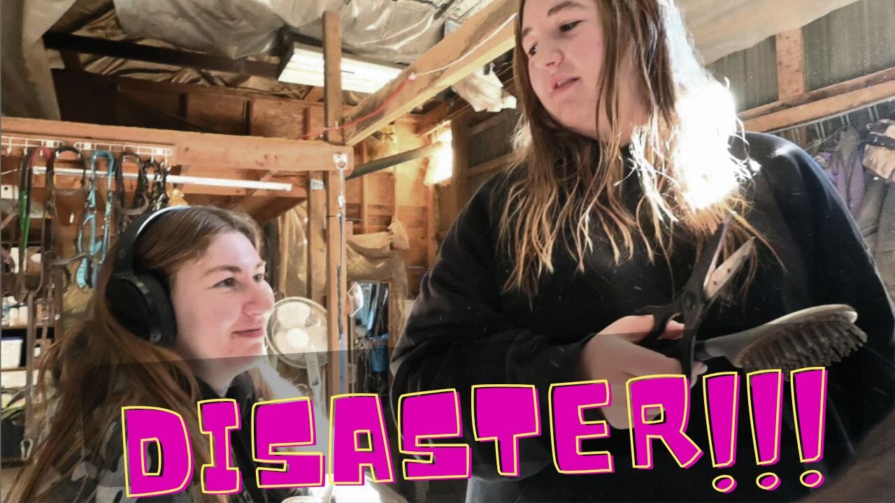 We Left Her Alone In The Barn For 2 Min And This Happened!