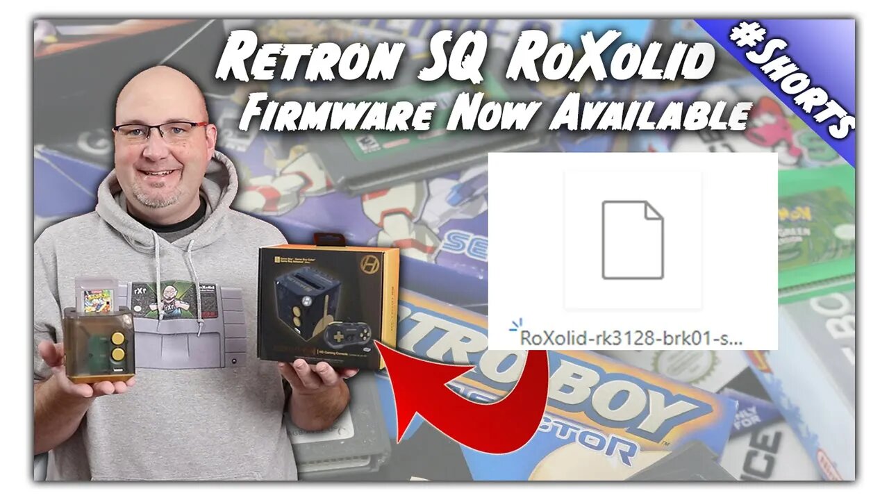 Hyperkin Retron SQ RoXolid Frameskip=0 Firmware For GBA Available! #Shorts