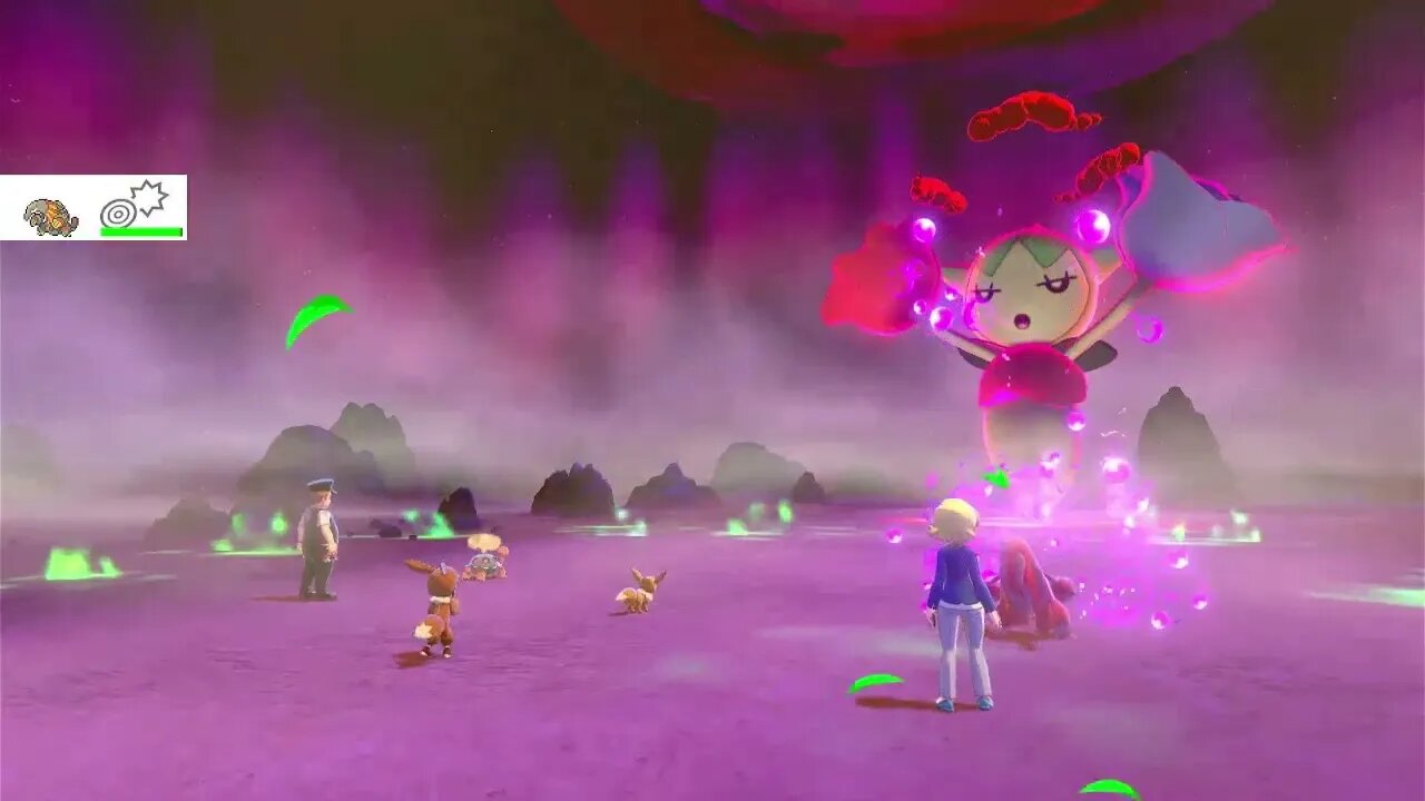 Pokémon Sword - Battling Dynamax Roselia