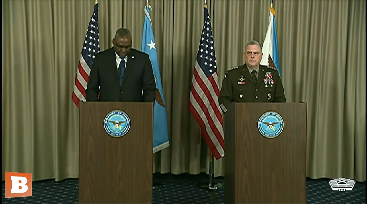 LIVE: Joint Chiefs Chair Milley, Defense Secretary Austin Holding News Conference...