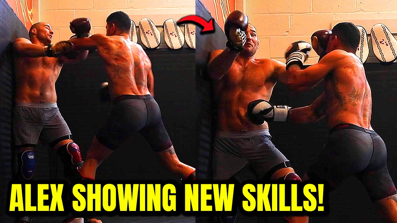 Alex Pereira & Sean Strickland HARD SPARRING & GRAPPLING. *NEW FOOTAGE*