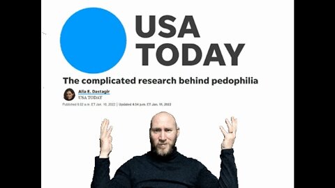 USA Today Pedophilia is Just Misunderstood