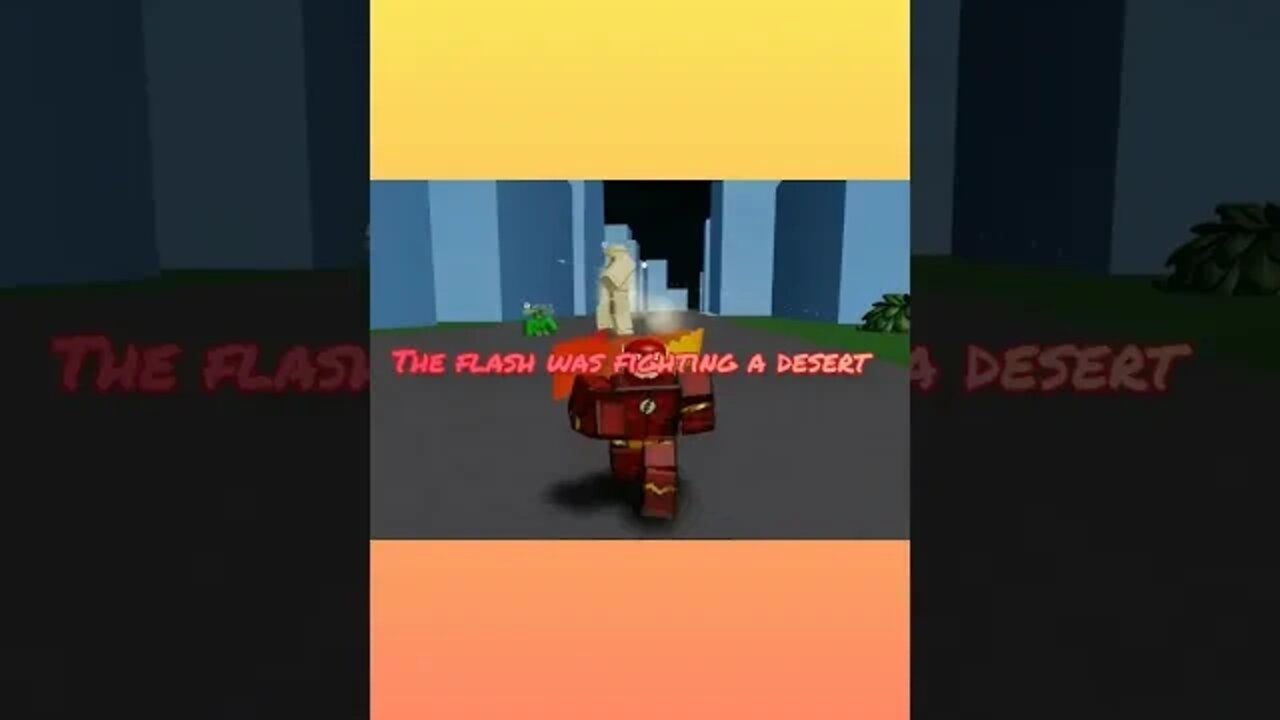 Roblox But I'm The Flash! #shorts