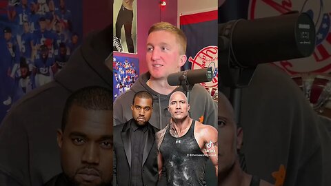 Who’s More Famous, Kanye West or The Rock?! #shorts